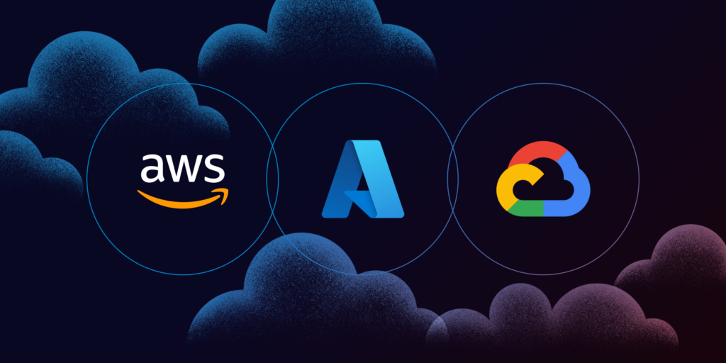 Big 3 Cloud Providers logos